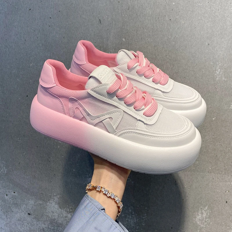 

femmes, nouvelles chaussures de printemps etpour femmes couleur bonbon dégradé, chaussures simples décontractées shoes for women