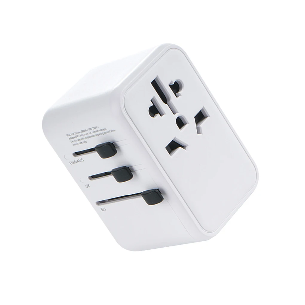 

Дорожный адаптер с 4 различными вилками для международного путешествия, Международный дорожный адаптер для быстрой зарядки