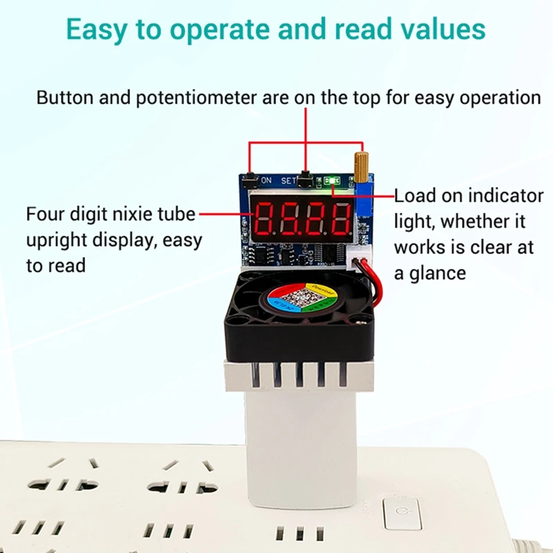 Электронный резистор нагрузки 35 Вт USB-интерфейс тестер разрядной емкости