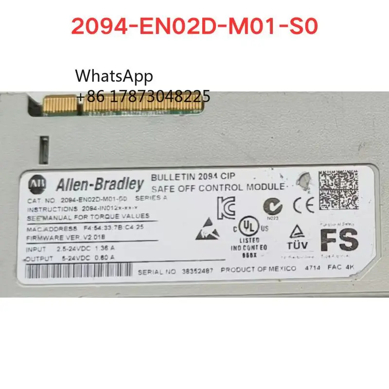 Б/у модуль 2094-EN02D-M01-S0 Функциональный тест ОК
