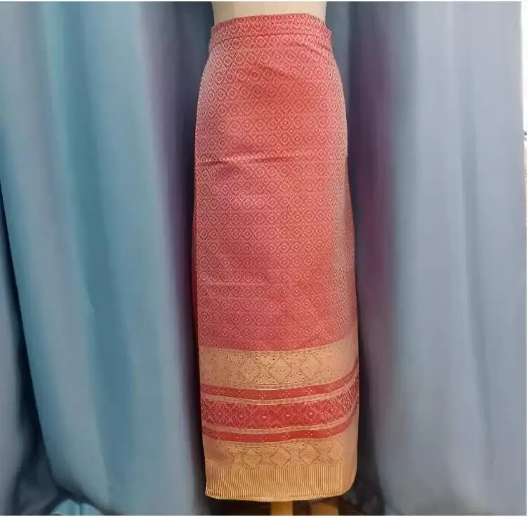 Тайская женская юбка традиционное платье Юго-Восточной Азии летний саронг