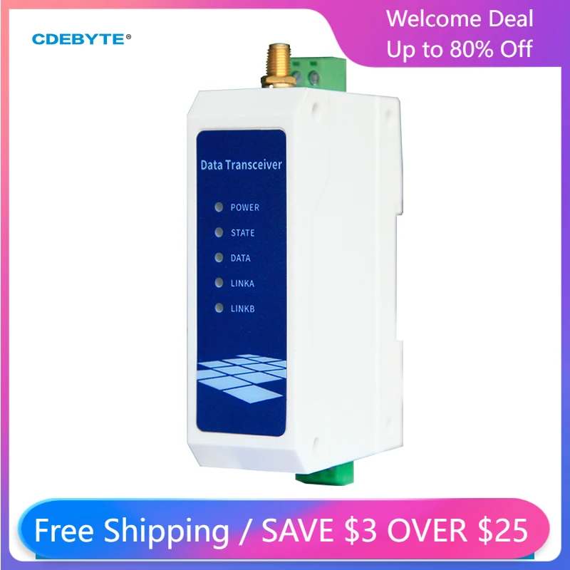 

RS485 to WIFI Modem Dual Frequency 2.4GHz 5.8GHz Serial Server CDEBYTE NA611 802.11 a/b/g/n Tree Modes Guideway Design POS IoT