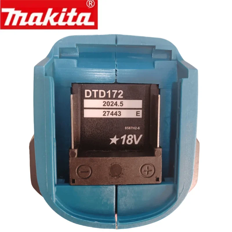 Перезаряжаемая ударная отвертка Makita DTD172 литиевая 18 В бесщеточная электрическая