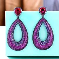 missvikki new trendy diy cz drop original pendant earrings for women girl daily japanese korean gothic accessories high quality