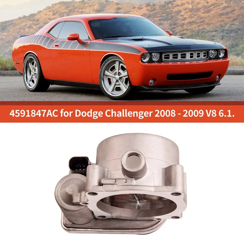 

4591847AC управляемая дроссельная заслонка, автоматический клапан для Dodge Challenger 2008 - 2009 V8 6,1