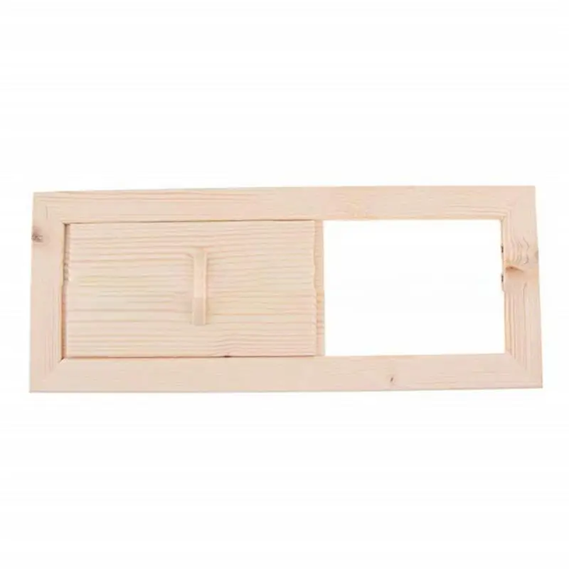 

Wood Ventilation Blinds Sauna Air Vent Set Sauna Room Equipment Accessories