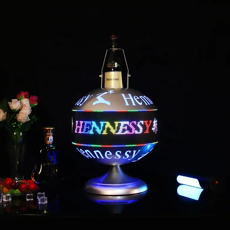 Приложение для ночного клуба цифровой экран прокрутка клетка в виде глобуса