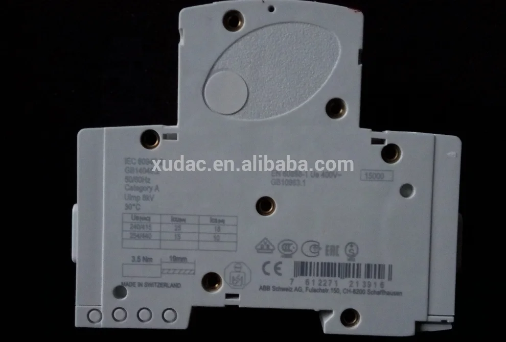 

Miniature Circuit Breaker S803C-C100 3P 100A