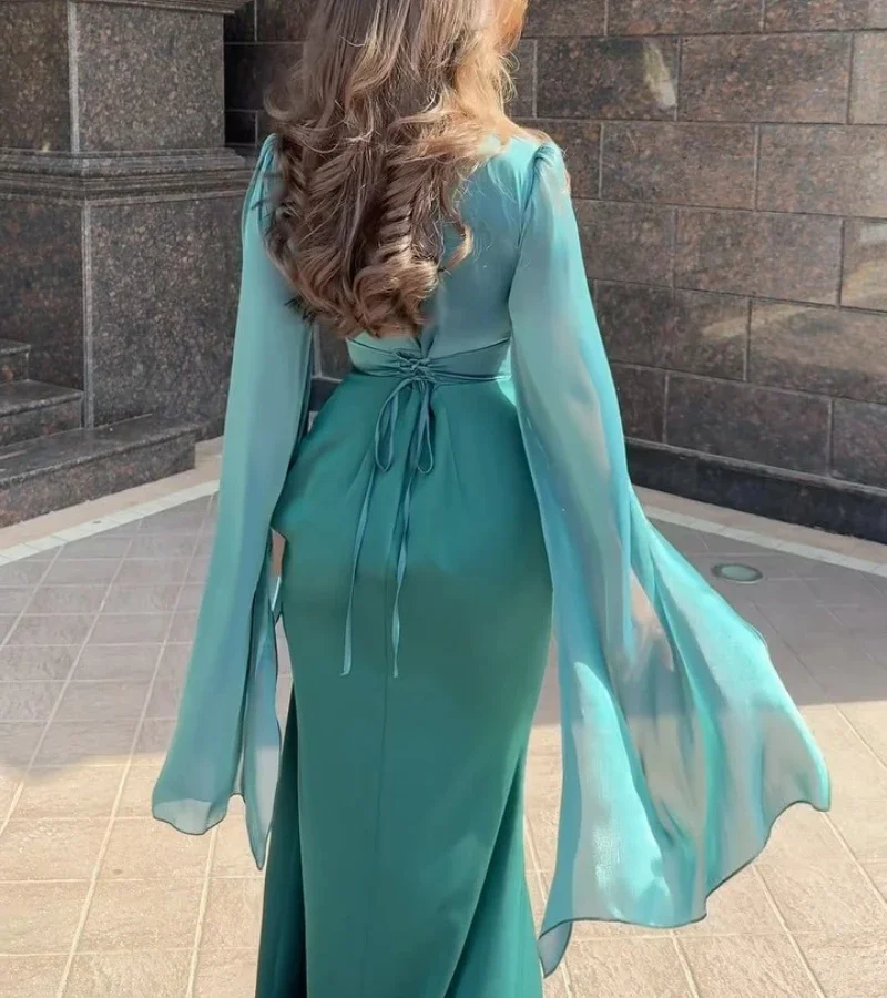 Женское вечернее платье Jalabiya приталенное Дубай Рамадан марокканские Абайи