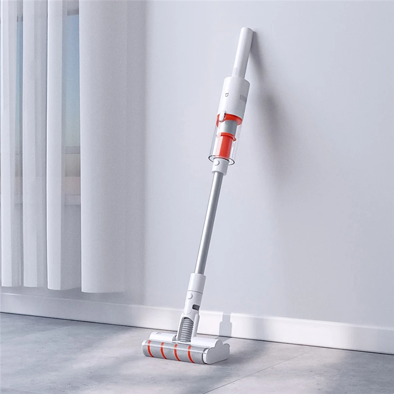 

XIAOMI MIJIA Handheld Vacuum Cleaner For Home Sweeping 100AW Strong cyclone Suction Multi functional Double Brush Dust Catcher