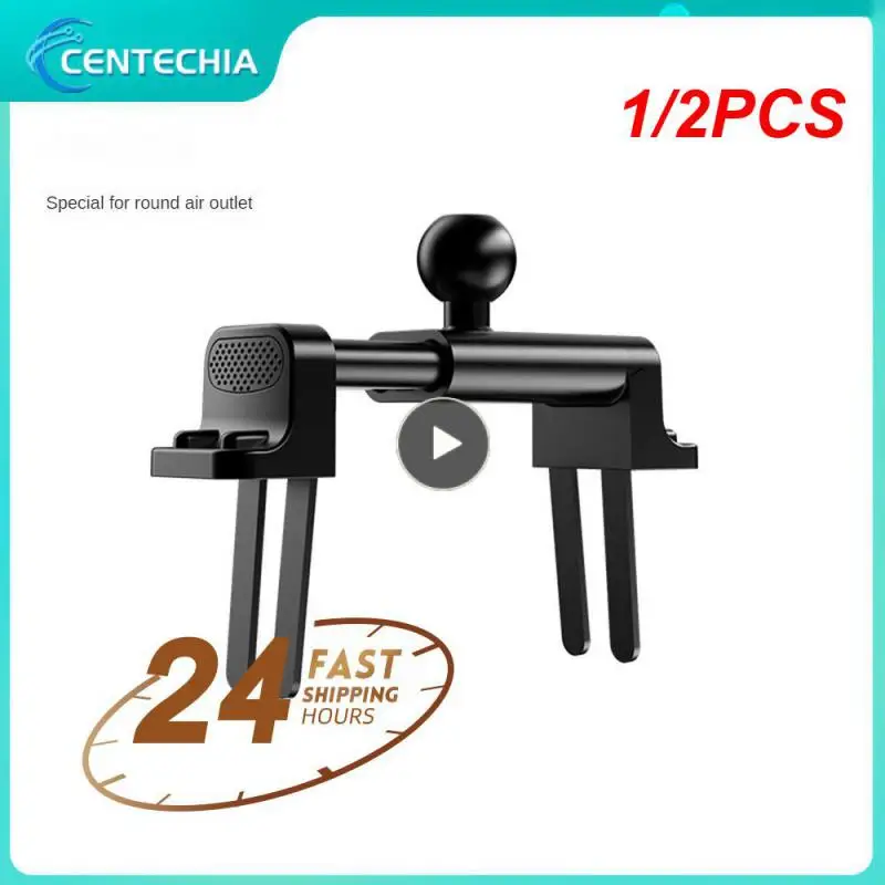 1/2 шт. Автомобильный держатель для телефона Sumitap, магнитная 17 мм шаровая Головка, зажим для вентиляции, универсальный гравитационный кронштейн, магнитная поддержка мобильного автомобиля