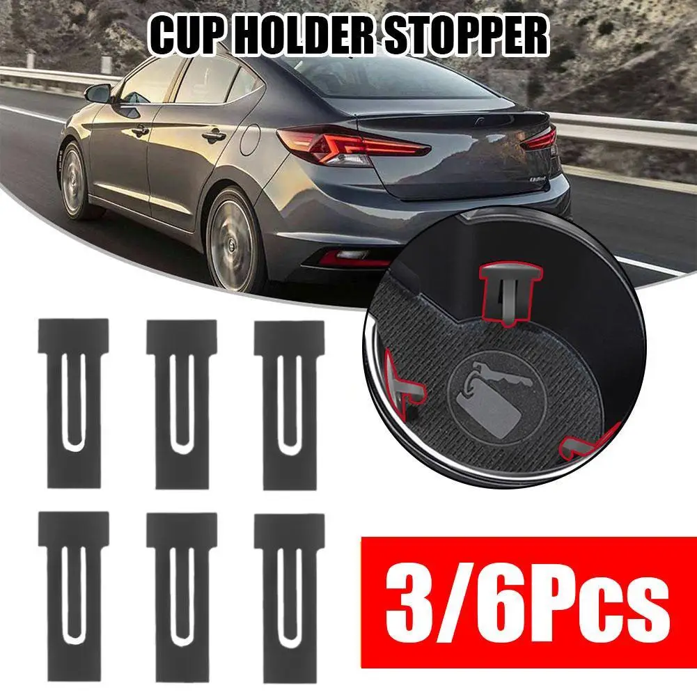 

3/6Pcs Car On-Board Water Cup Holder Insert Cup Stabilizer FOR BMW KIA AUDI RAV4 Car Interior Accessories