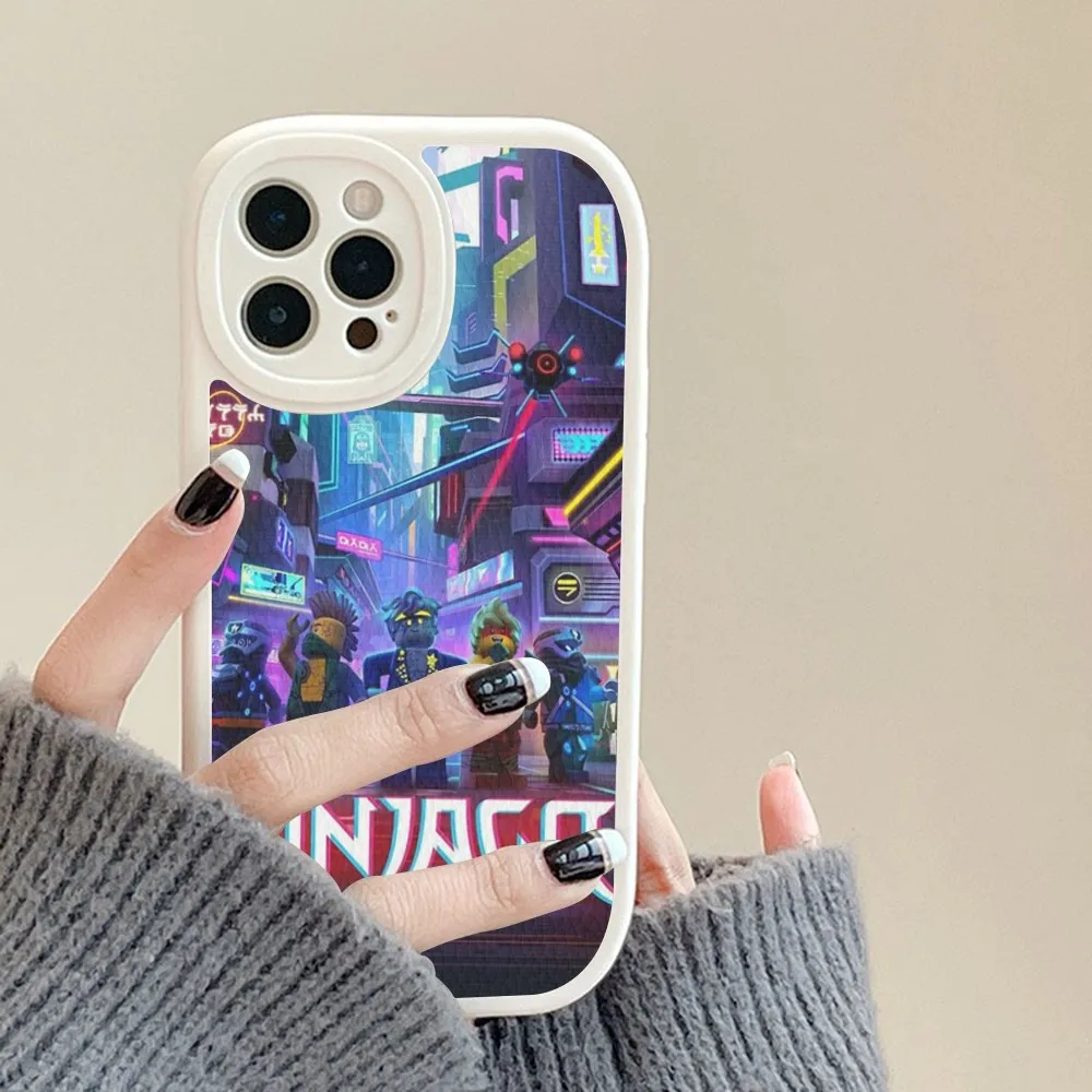 L-Lego N-Ninjago Phone Case Hard Leather For IPhone 16 15 14 13 12 Mini 11 Pro Max Xs X Xr 7 8 Plus Fundas