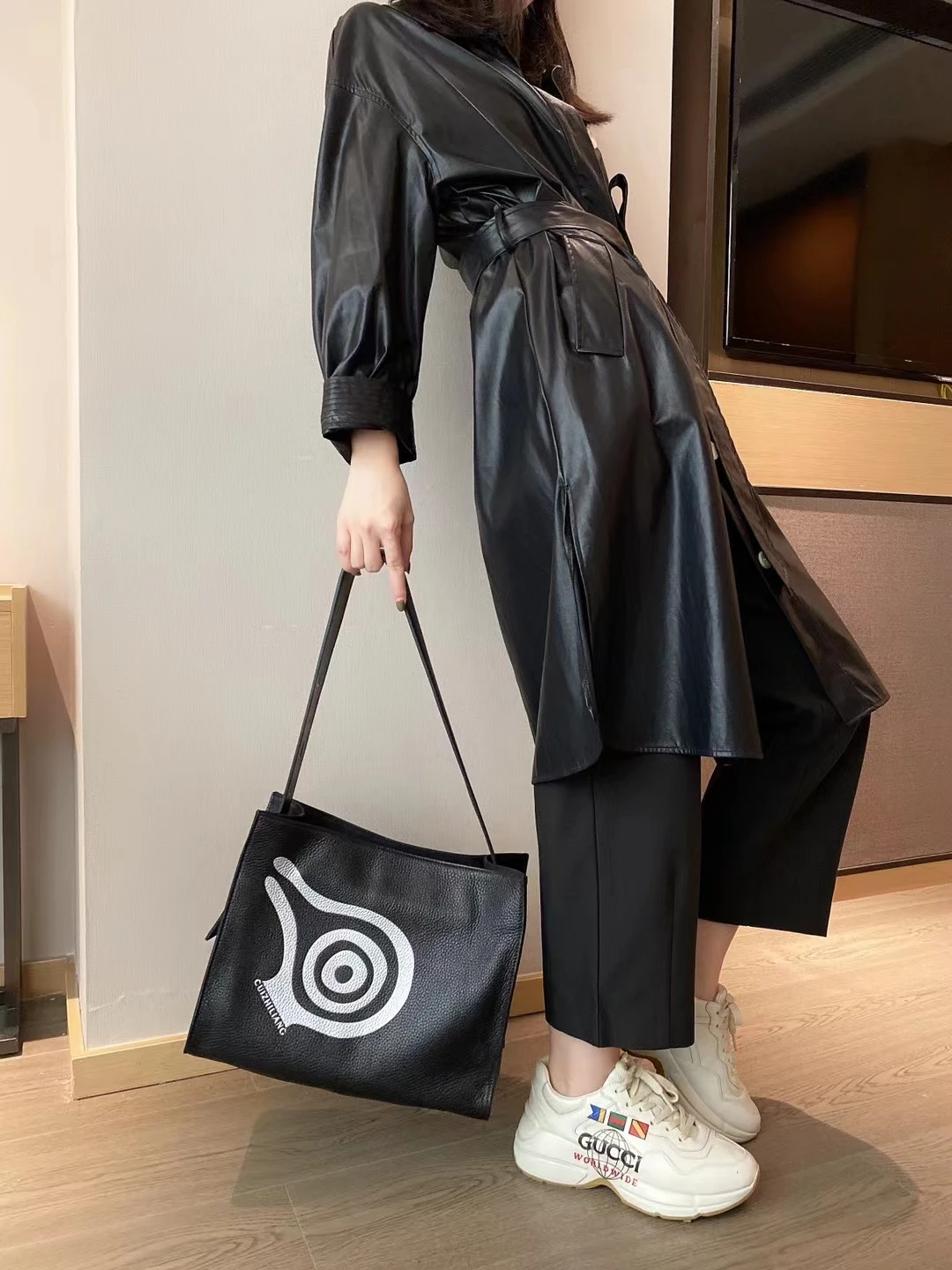 

Orabird Large Women's Tote Bags with Wide Strap Soft Leather Luxury Designer Handbag Shopper Bag Big Crossbody Shoulder