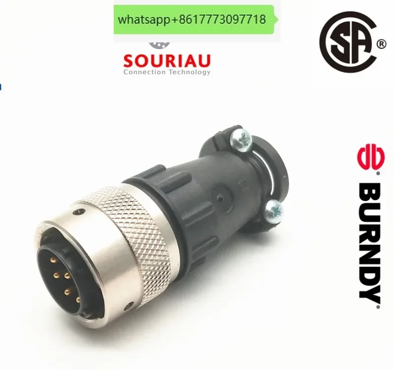 Промышленный 8-контактный штекер + зажим переменного тока 8-КОНТАКТНЫЙ