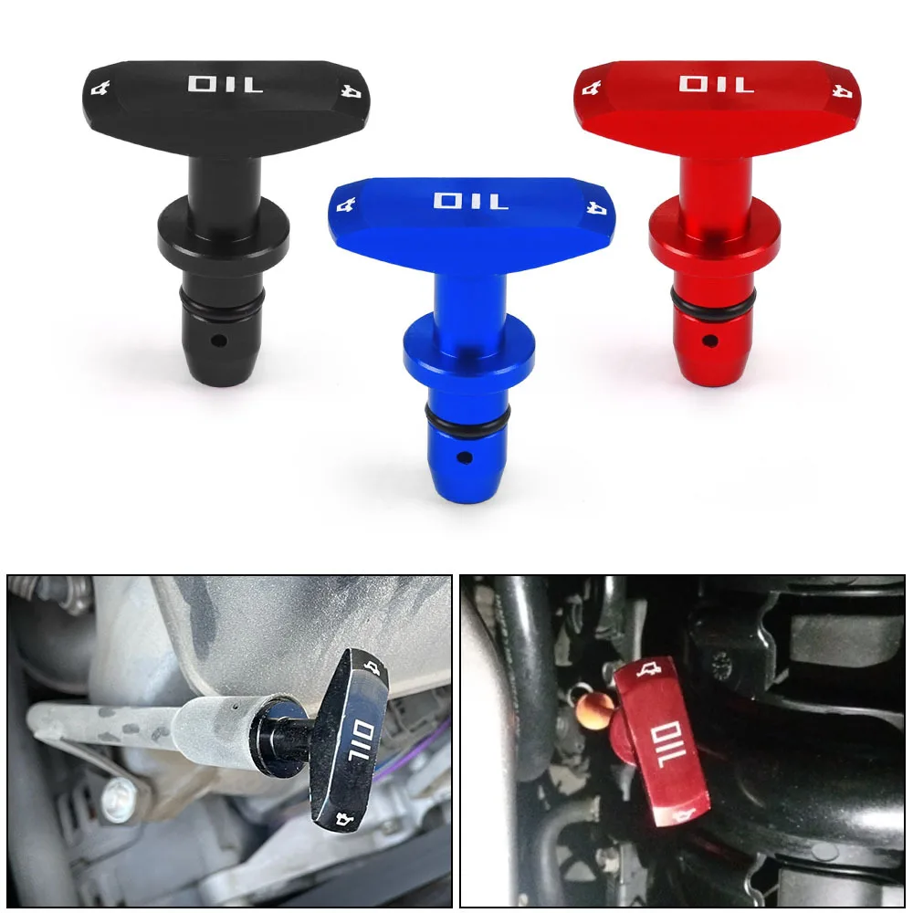 

Car Oil Dipstick Pull Handle Aluminum Billet Auto Replacement Modification Decoration for Ford Mustang GT V8 GT500 1999-2011