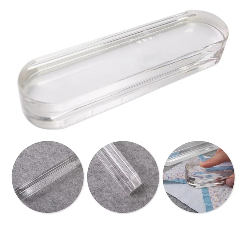 BEAU-акриловые хлопушки для кравков профессиональные двухсторонние прижимные