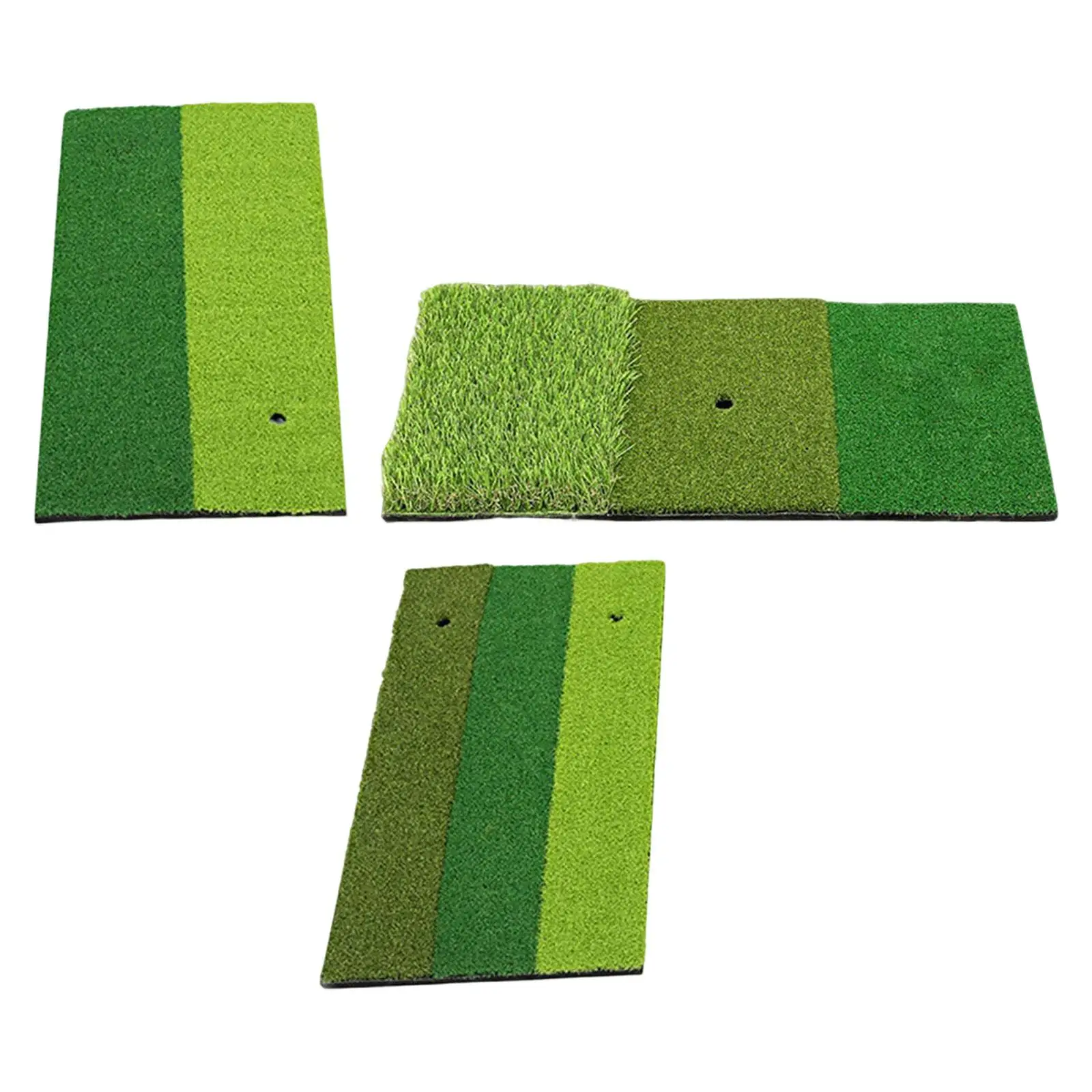

Golf Hitting Mat Portable Grass Mat Swing Trainer Turf Mat Golf Putting Mat for Indoor Outdoor Backyard Adults Beginners Gifts