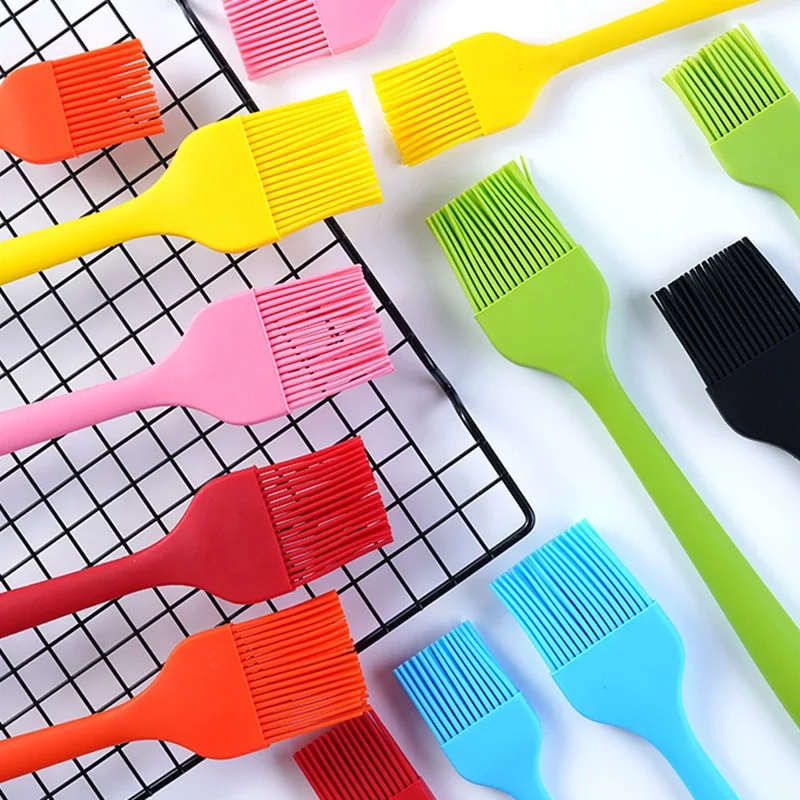 

Silicone Basting Baking Bakeware Bread BBQ Oil Cooking Smear Brush Tools Seasoning Gadgets Kitchen Accessories Camping Supplies