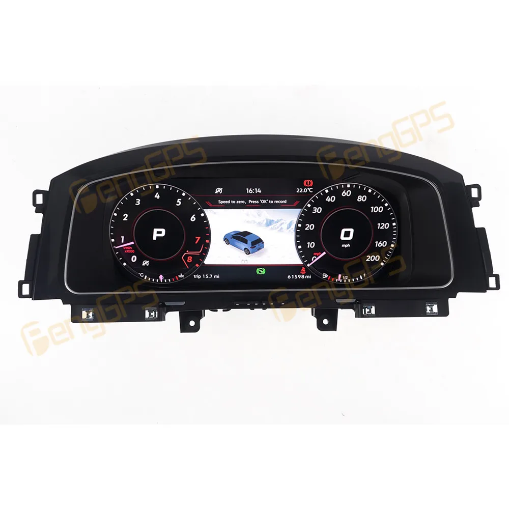 Автомобильный мультимедийный плеер с ЖК-дисплеем для Volkswagen Golf 7 Android 2013 - 2020