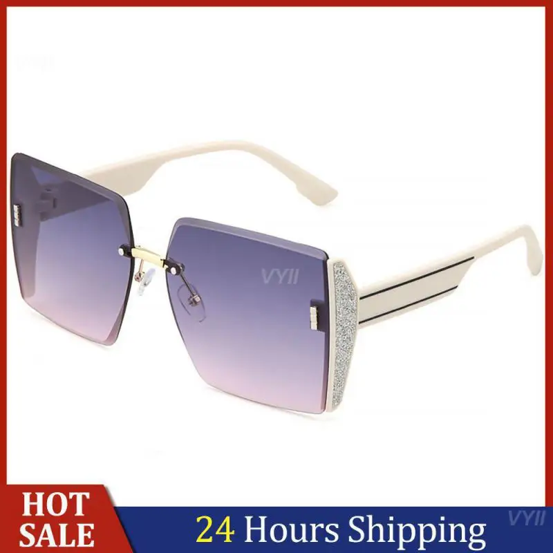 

Градиентные солнцезащитные очки, удобные для ношения, аксессуары для одежды из поликарбоната, аксессуары для одежды без рамки, прочные, несколько цветов, Uv400