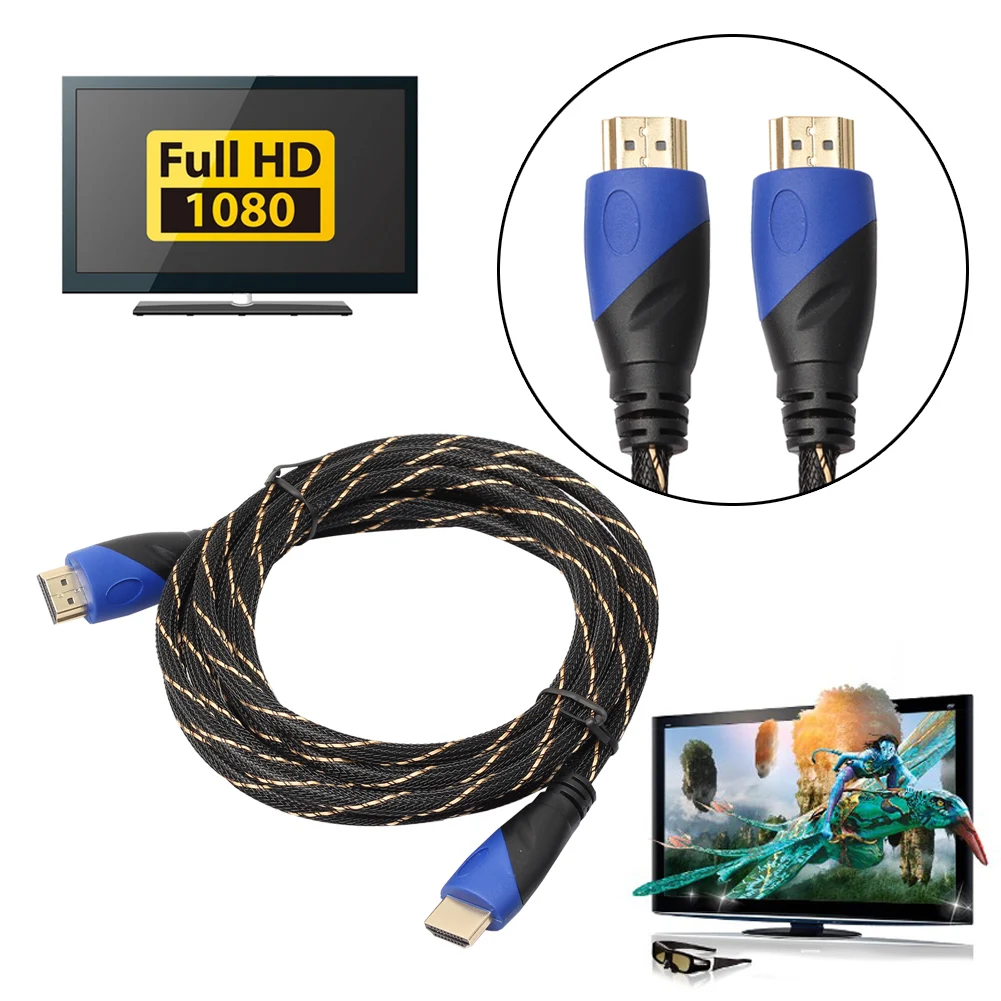 Кабель HDMI V1.4 AV HD 3D для PS3 Xbox HDTV 1-15 м |
