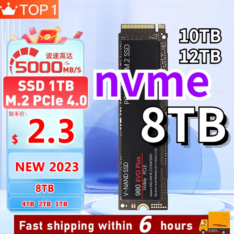 

8TB 2023 M2 Ssd 2280 512gb 1TB 2TB 4TB Hdd Hard Drive M.2 SSD Hard Disk M2 2280 SATA NGFF Hard Drive for Famous Brand Laptop PC