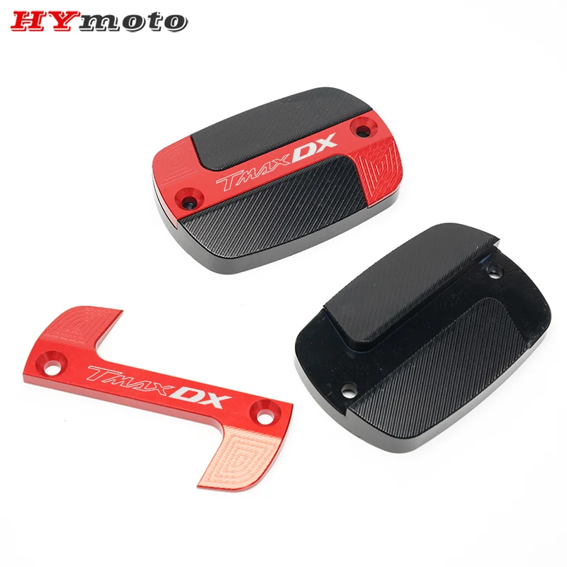

For YAMAHA TMAXDX TMAXSX TMAX SX/DX TECH MAX TMAX 530 Motorcycle CNC Accessories Front Brake Fluid Reservoir Cap Cylinder Cover