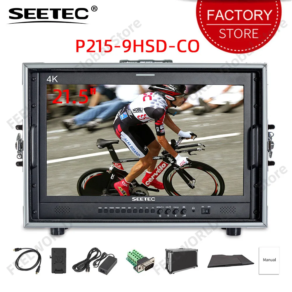 SEETEC телефон диагональю 21,5 дюйма с поддержкой 3G-SDI HDMI Full HD 1920x108 0, алюминиевый дизайн