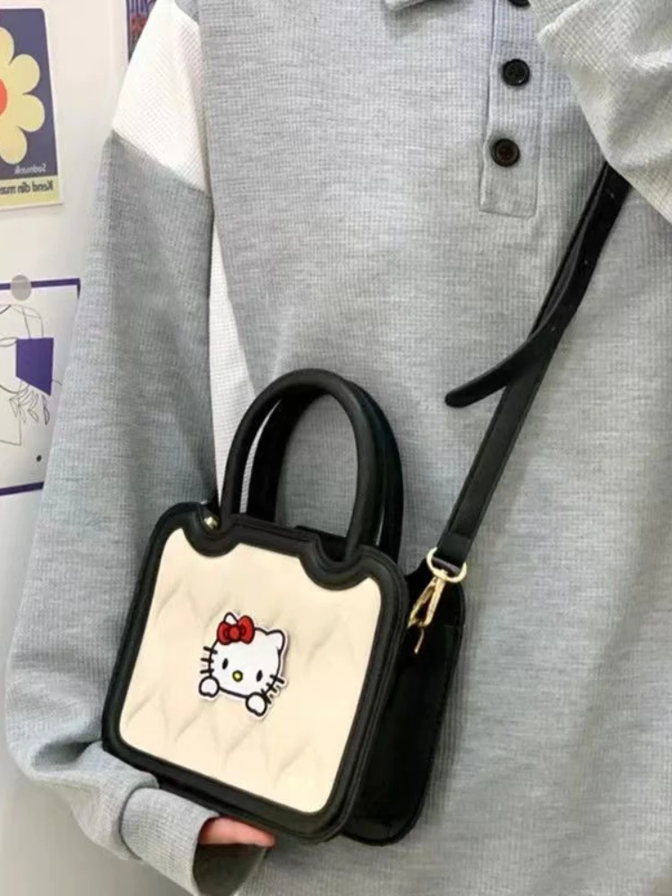 Special-Interest Design Advanced  Women's Messenger Handbag Mini Shoulder Bag Hellokitty Cute Sanrio Waterproof Crossbody Bag