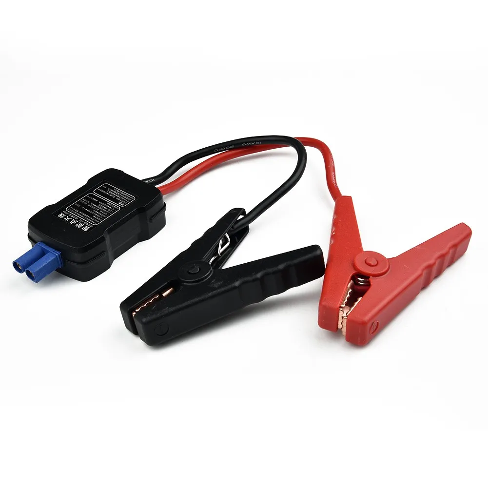 

12V Smart Alligator Clamp Booster Cable LED Indicator Accessories Battery Parts Replacement Durable New Useful