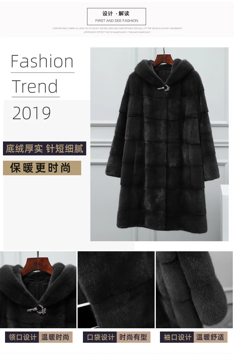 Direct Selling Coats Woman Coat Fur Thick Winter Office Lady Other Fur Yes Real Fur Women's Winter Coats 2022