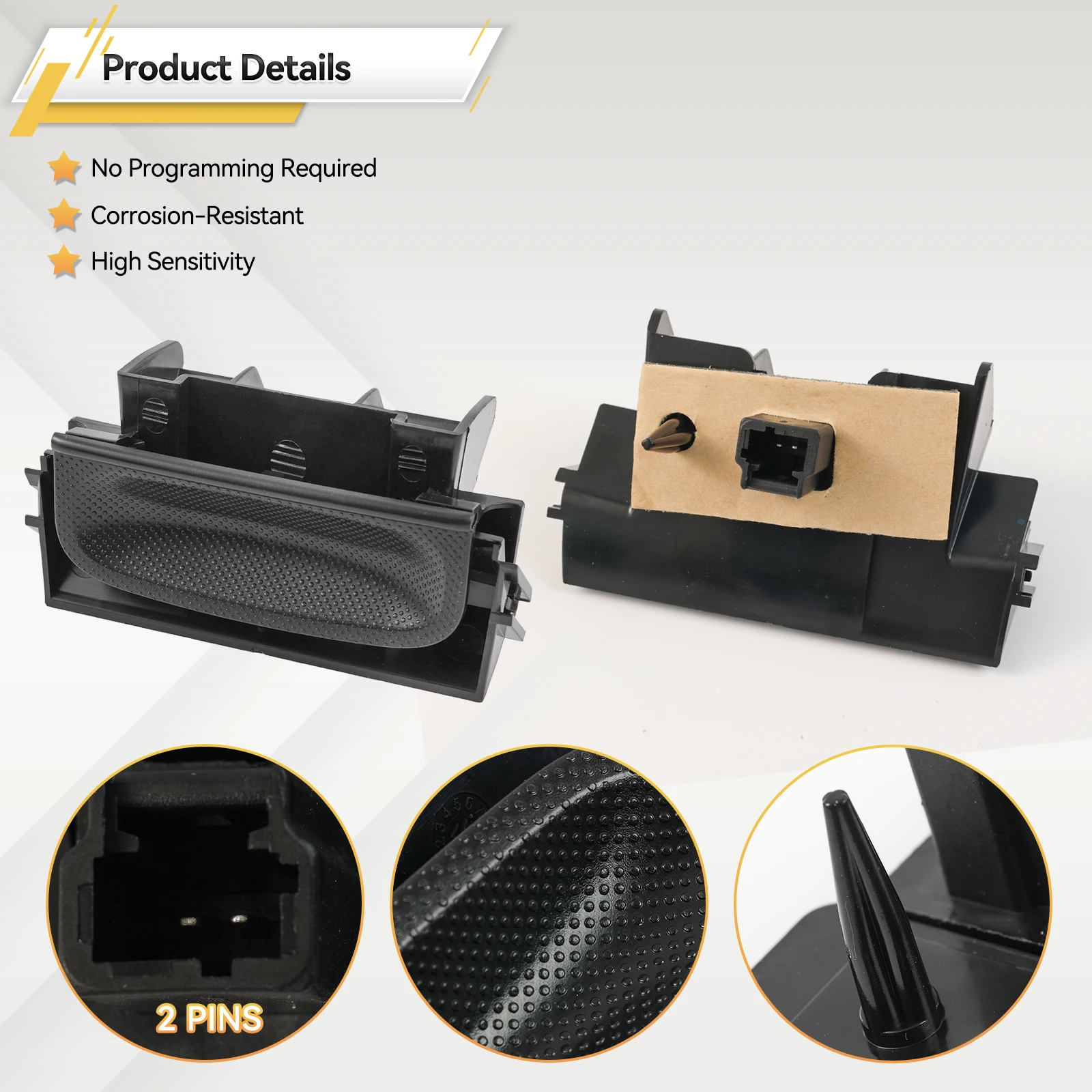 Ручка управления открытием багажника + микропереключатель 8726V7 8726.V7 для Citroen C4 Picasso