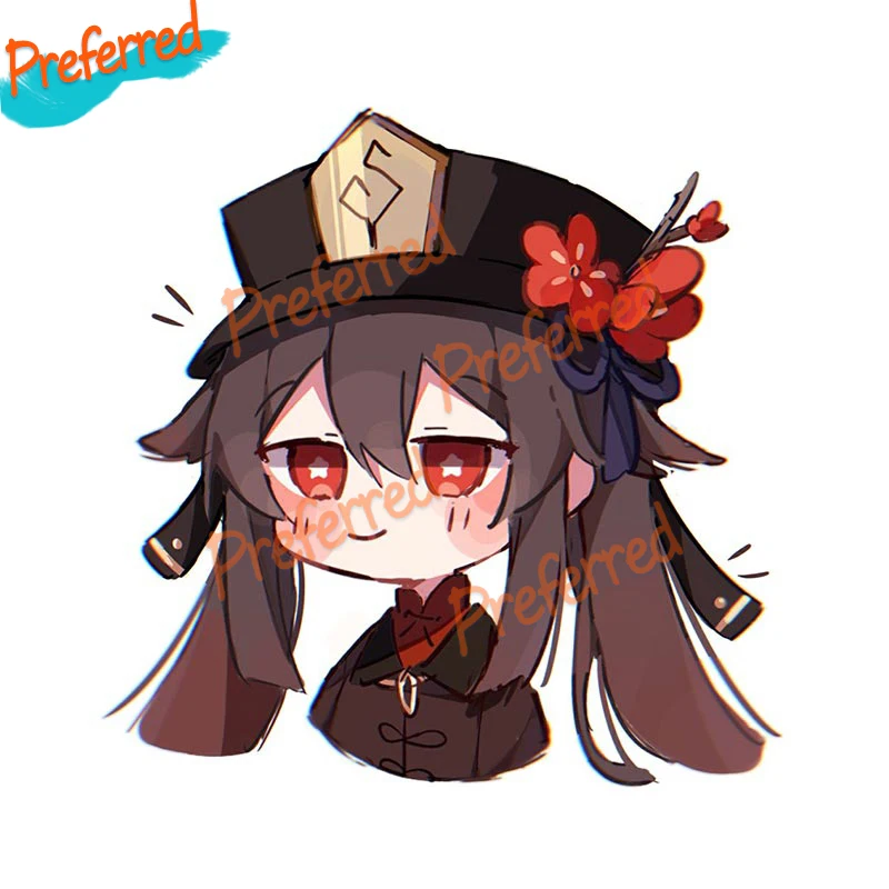 

Лидер продаж, персональная Милая мультяшная наклейка Hutao на автомобиль для ваших всех автомобилей, мотокросса, гоночного заднего вида, бамп...