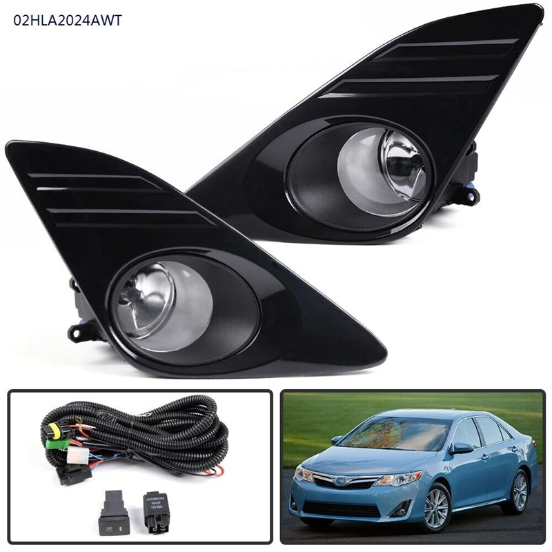 Для TOYOTA CAMRY L/LE/XLE 2012 2013 2014 противотуманная фара дальнего света + рамка