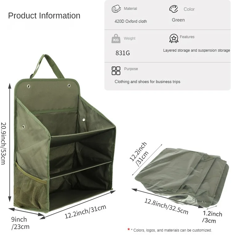 Трехсекционная Портативная Подвесная Сумка Для Хранения