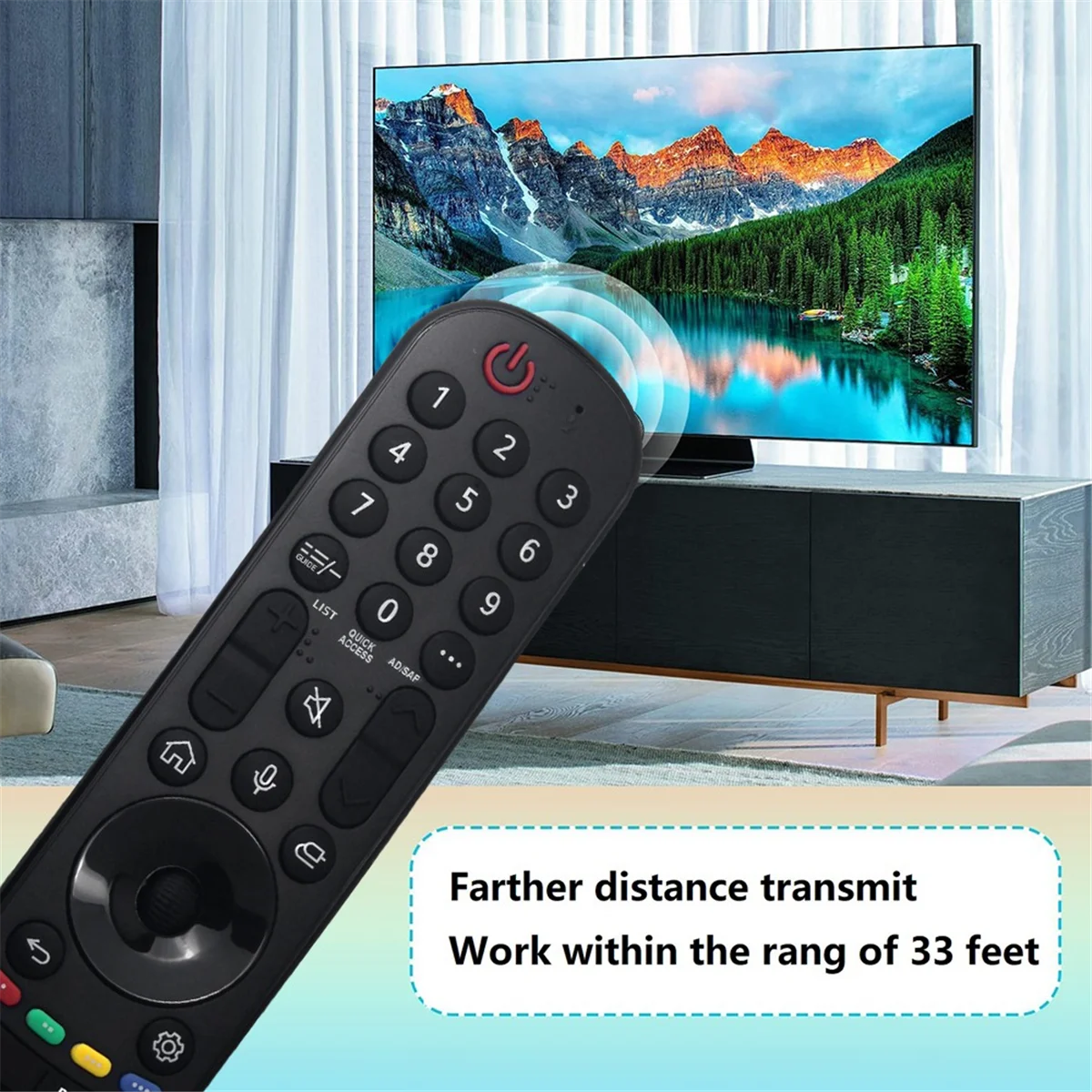 Замените MR23GA AKB 76043107 Голосовой пульт дистанционного управления для Smart TV OLED QNED B3 C3