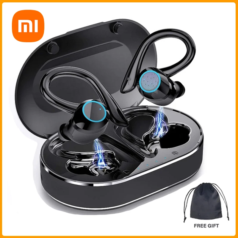 

Xiaomi Youpin Wireless Headset Bluetooth Sport Headphone IPX7 Waterproof Noise Reduction Earbud High Quality Microphone Earphone