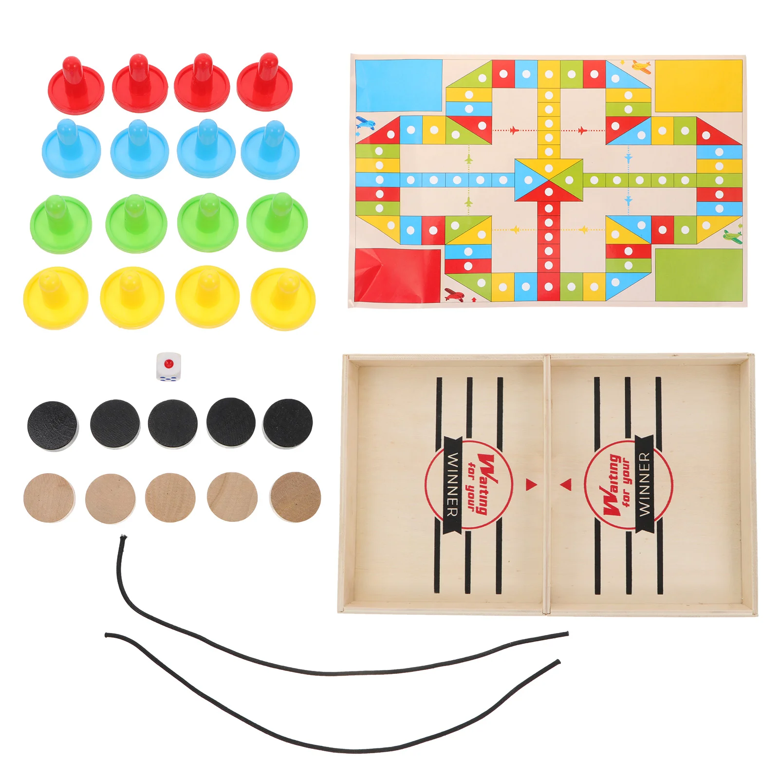 

Game Board Hockey Games Tabletop Winner Table Finger Toys Paced Child Parent Puck Wood Sling Fast Curling Battle Desktop