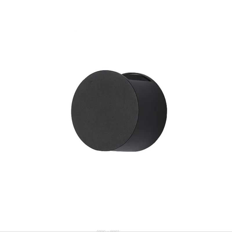 Фото 12W LED Door Wall Decoration Light IP65 Waterproof Passway Lighting Black White Body Bedroom Balcony Staircase Lamp №4