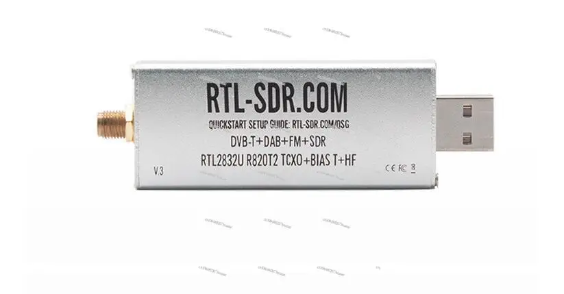 500 кГц-1766 МГц RTL-SDR SDR-приемник RTL V3 R820T2 + RTL2832U 1PPM TCXO BIAS T HF SMA RTLSDR