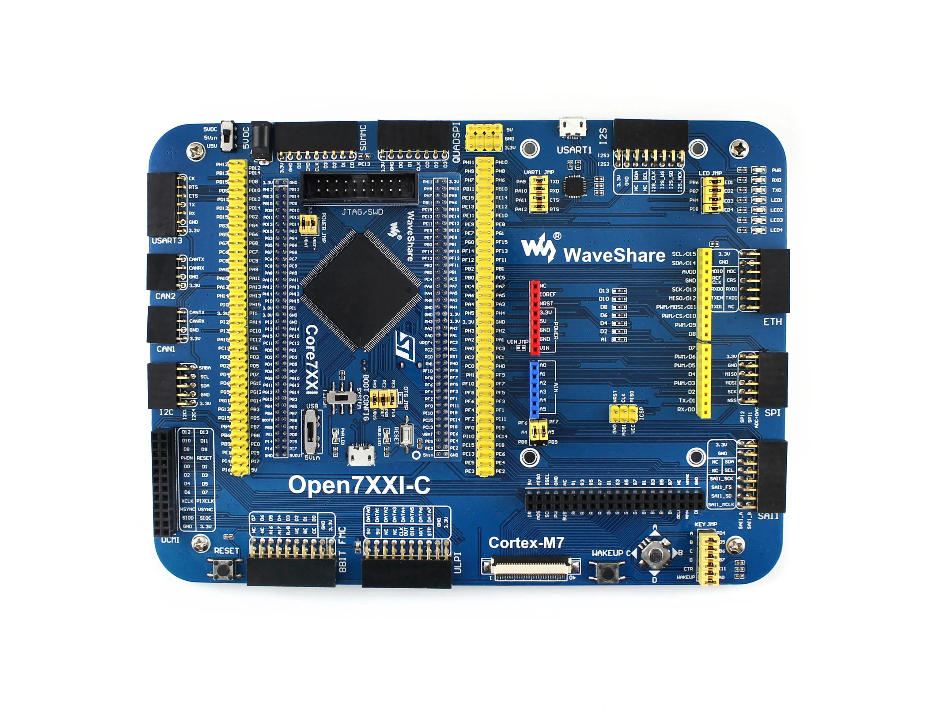 Стандартная макетная плата Waveshare Open746I-C STM32F7
