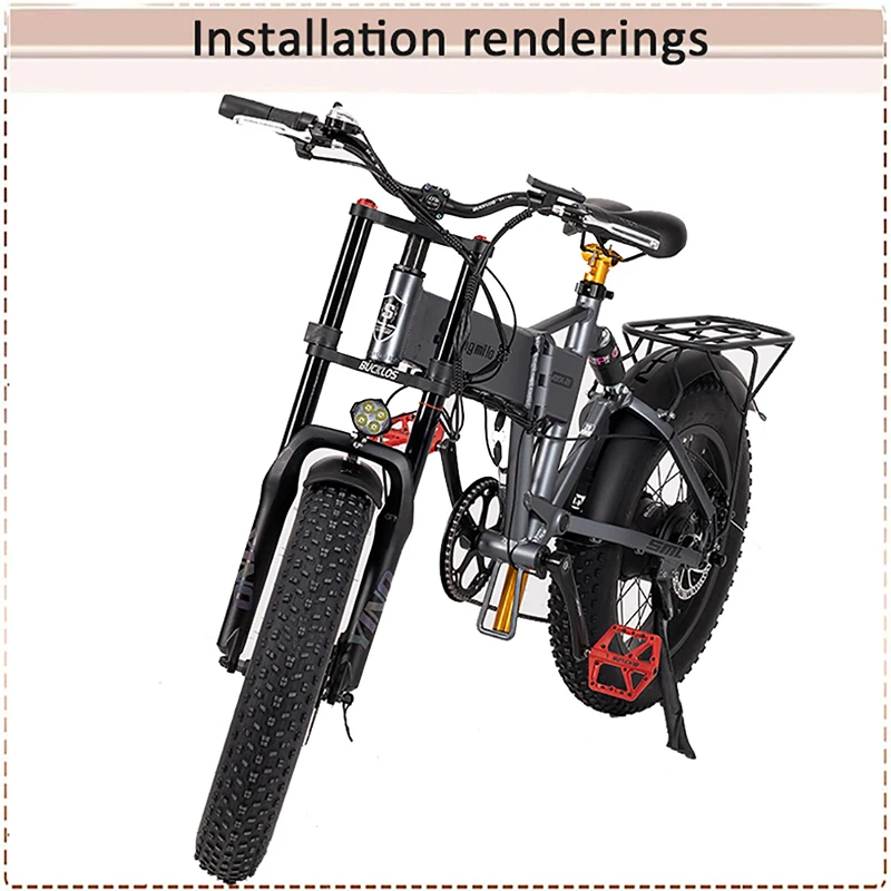 Вилка для электровелосипеда BUCKLOS 20x4 0