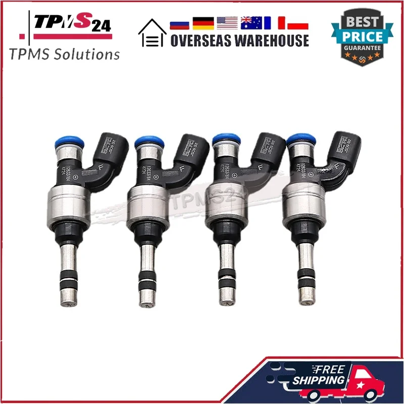 

4Pcs Fuel Injectors 12633784 For Chevrolet Equinox Malibu GMC Terrain Buick LaCrosse Regal 2.4L