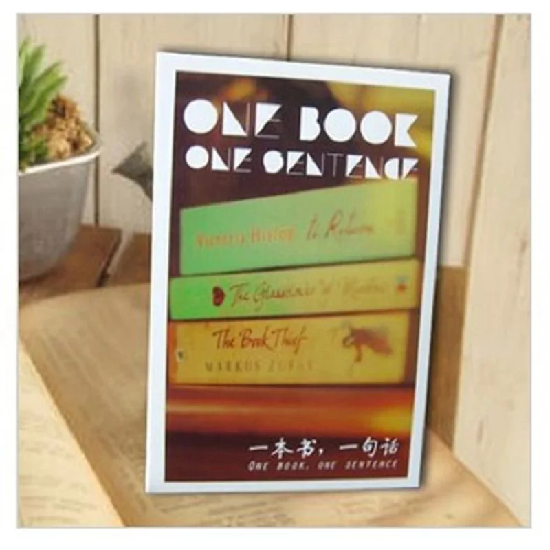 30 листов/лот одна книга одно предложение открытка/поздравительная открытка/рождественские и новогодние подарки