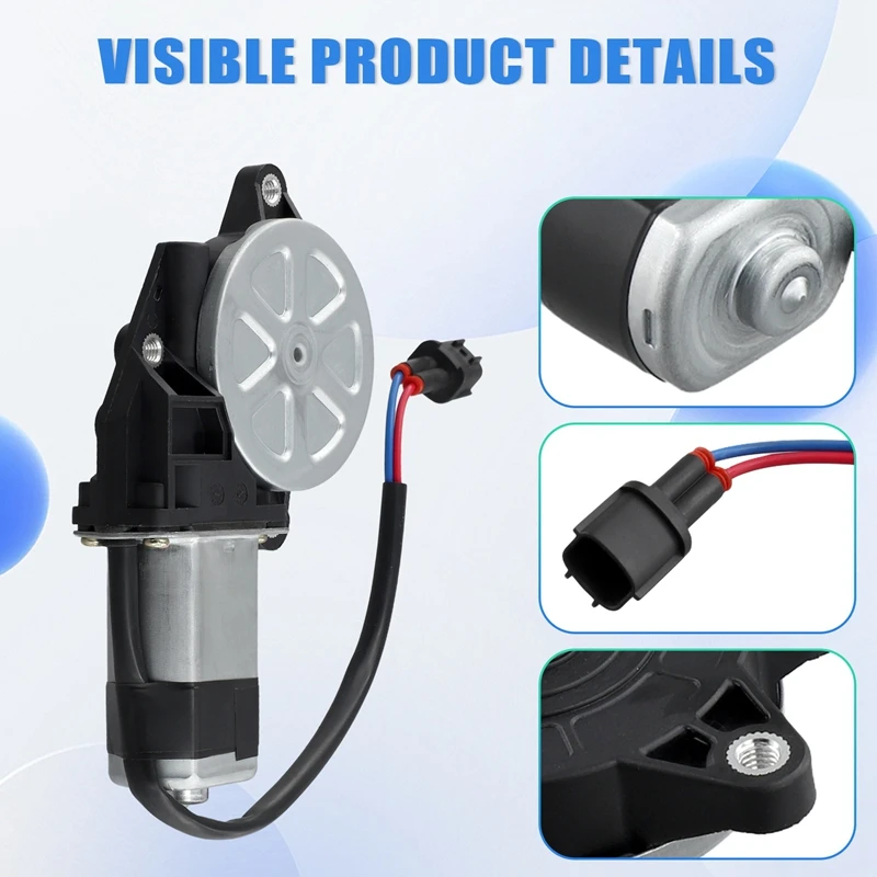 Автомобильный левый Мотор стеклоподъемника для Nissan Altima Frontier Murano Sentra Xterra 80731-8991A