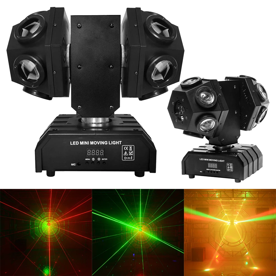 

150W Beam Laser Strobe 3in1 Effect Moving Head Light LED RGBW DMX DJ Disco Lighting Party Moving Head Light