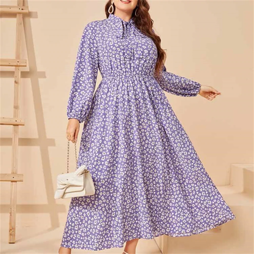 

2022 New Arrival Long Sleeve Plus Size Maxi Fall Dresses For Women Wholesale China