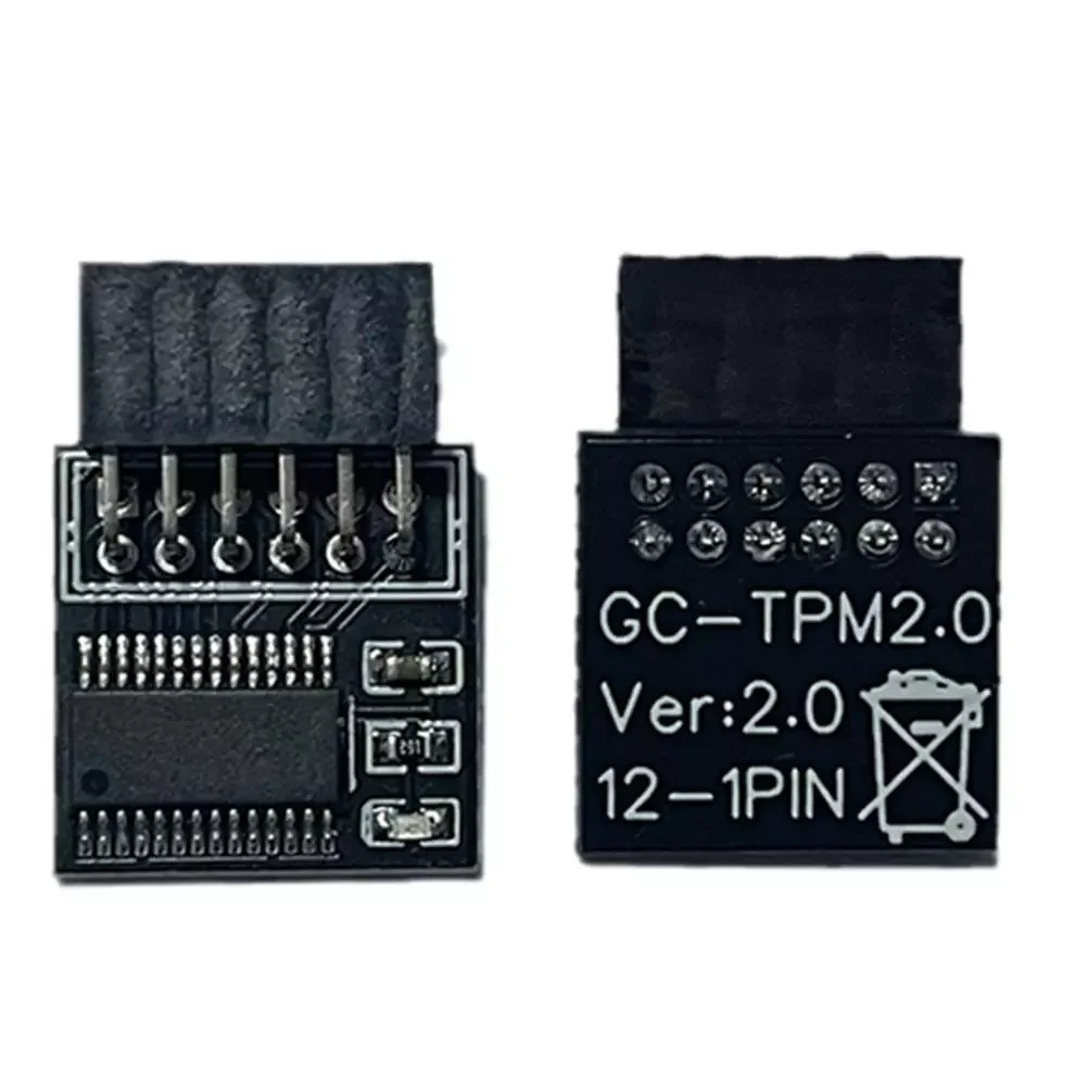 

NEWCE 2.0 Encryption Security Module Remote Card Windows 11 Upgrade TPM2.0 Module 12 To 20pin To Support Multi-brand Motherboard