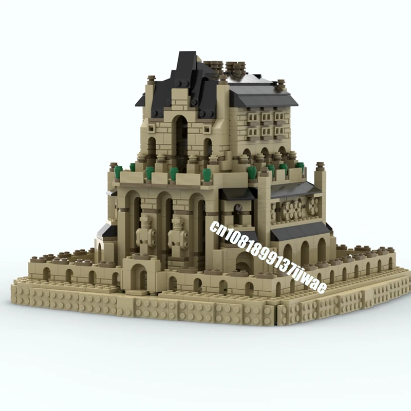 Новинка 1474 г. Лидер продаж уличный вид Moc модульный дворец АРК модель